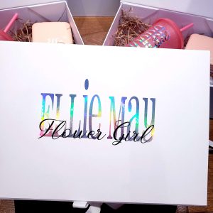 Luxury Personalised A4 Magnetic Gift Box with Ribbon Closure