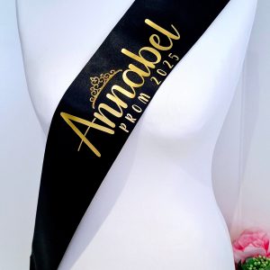 Personalised Prom Sash