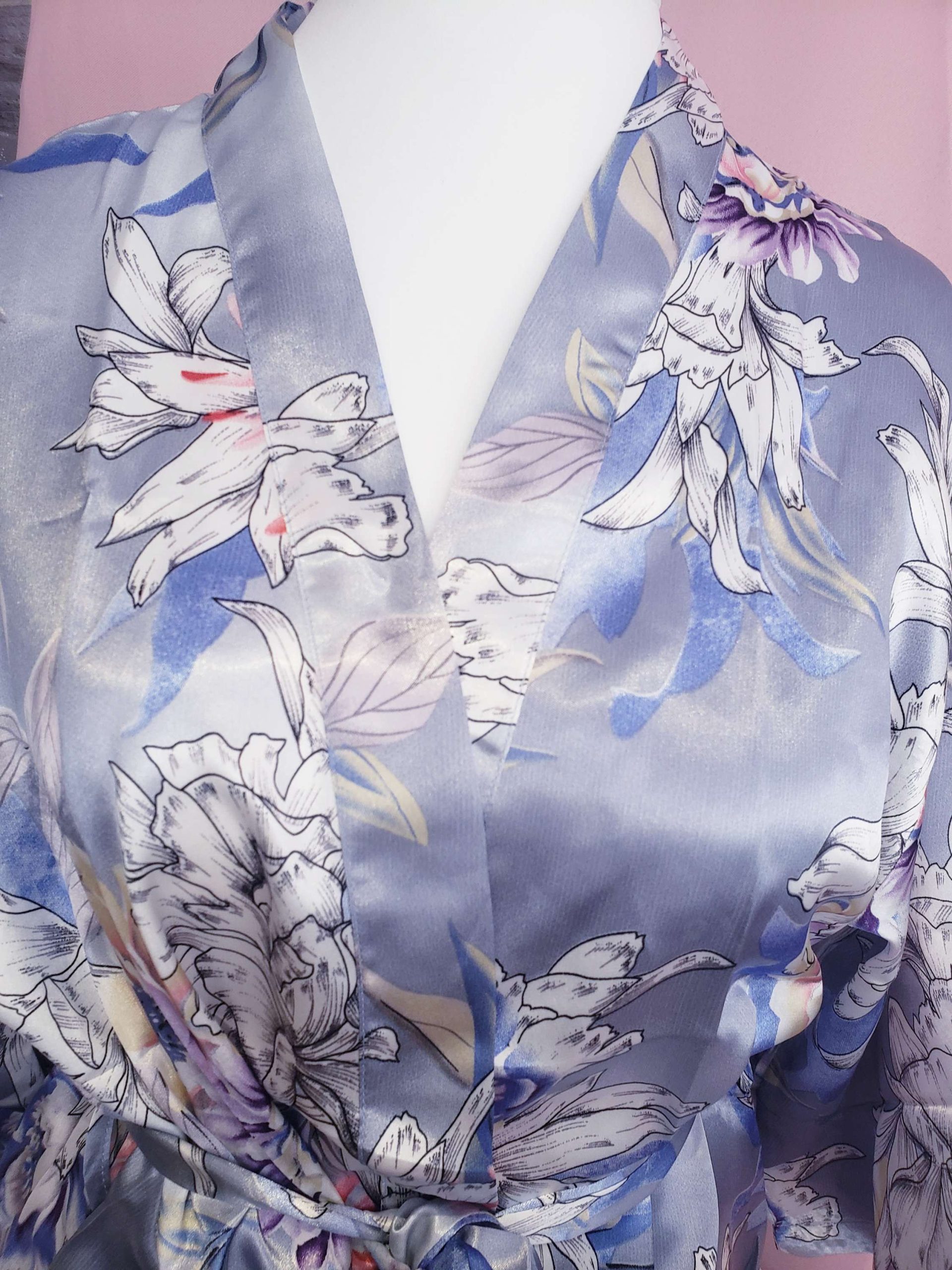Personalised Floral Bridal Robe - Image 5
