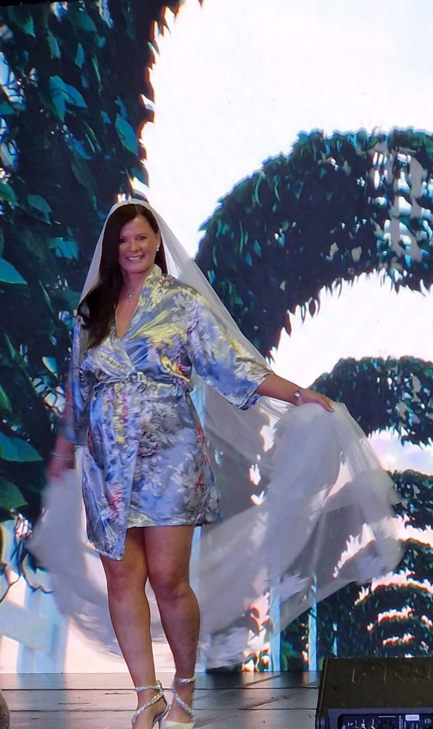 Personalised Floral Bridal Robe - Image 7
