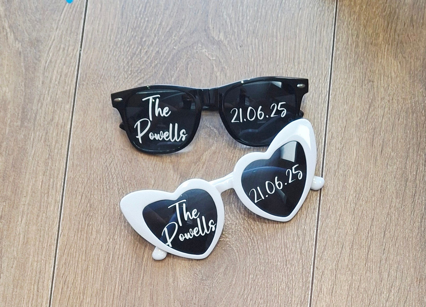 Personalised Bride & Groom Wedding Sunglasses – Fun Photo Prop Gift - Image 6