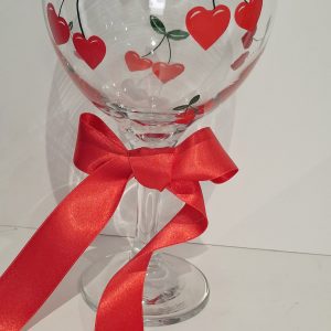 Cherry Gin Glass