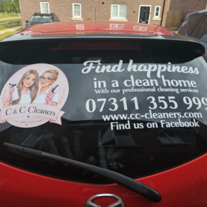 Custom car decal