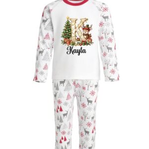 Personalised childrens Christmas PJs