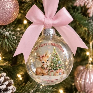 first christmas bauble